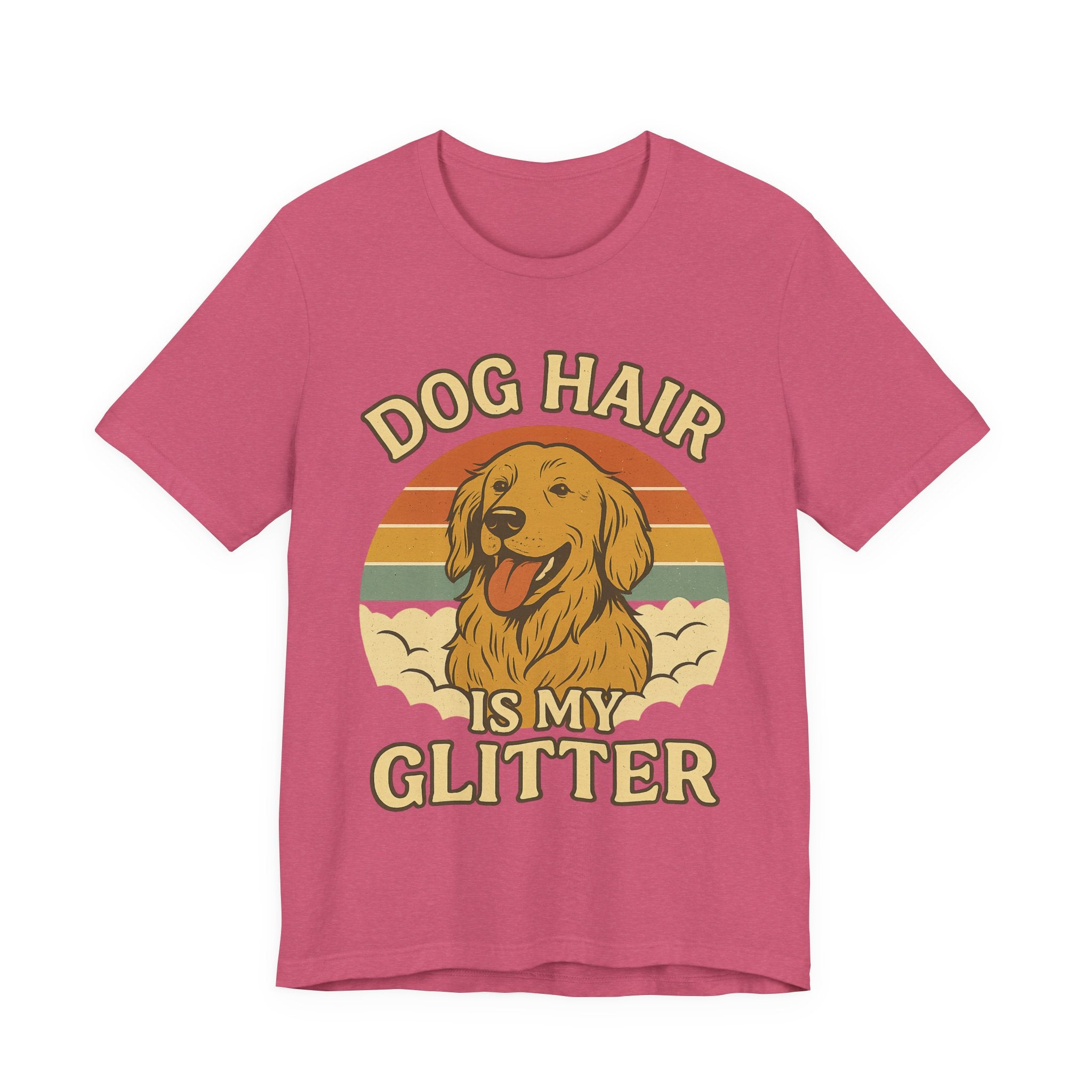 "Dog Hair Is My Glitter" – Golden Shedding Tee