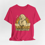 "Dog Hair Is My Glitter" – Retro Golden Vibes Edition
