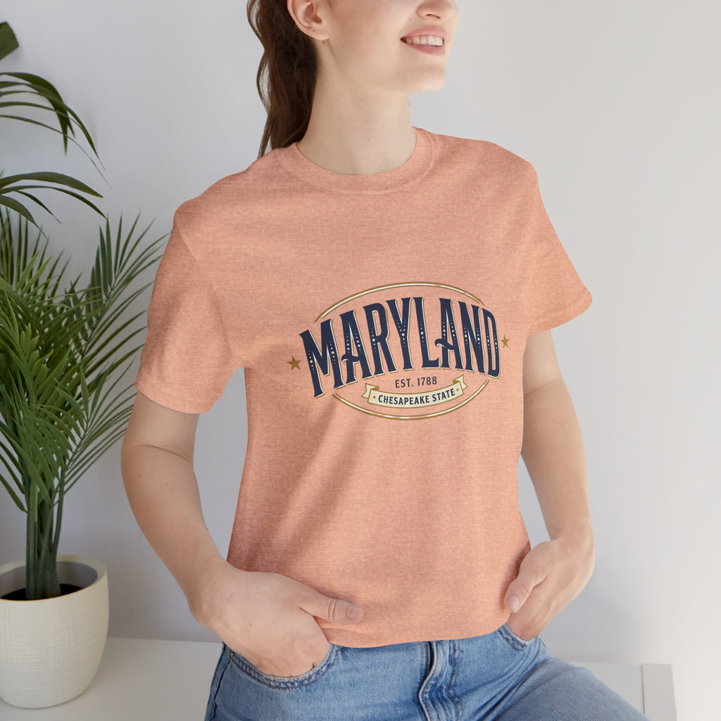 Maryland Vintage Tee – Chesapeake State Graphic T-Shirt