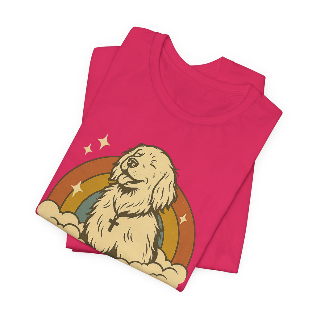"Dog Hair Is My Glitter" – Retro Golden Vibes Edition