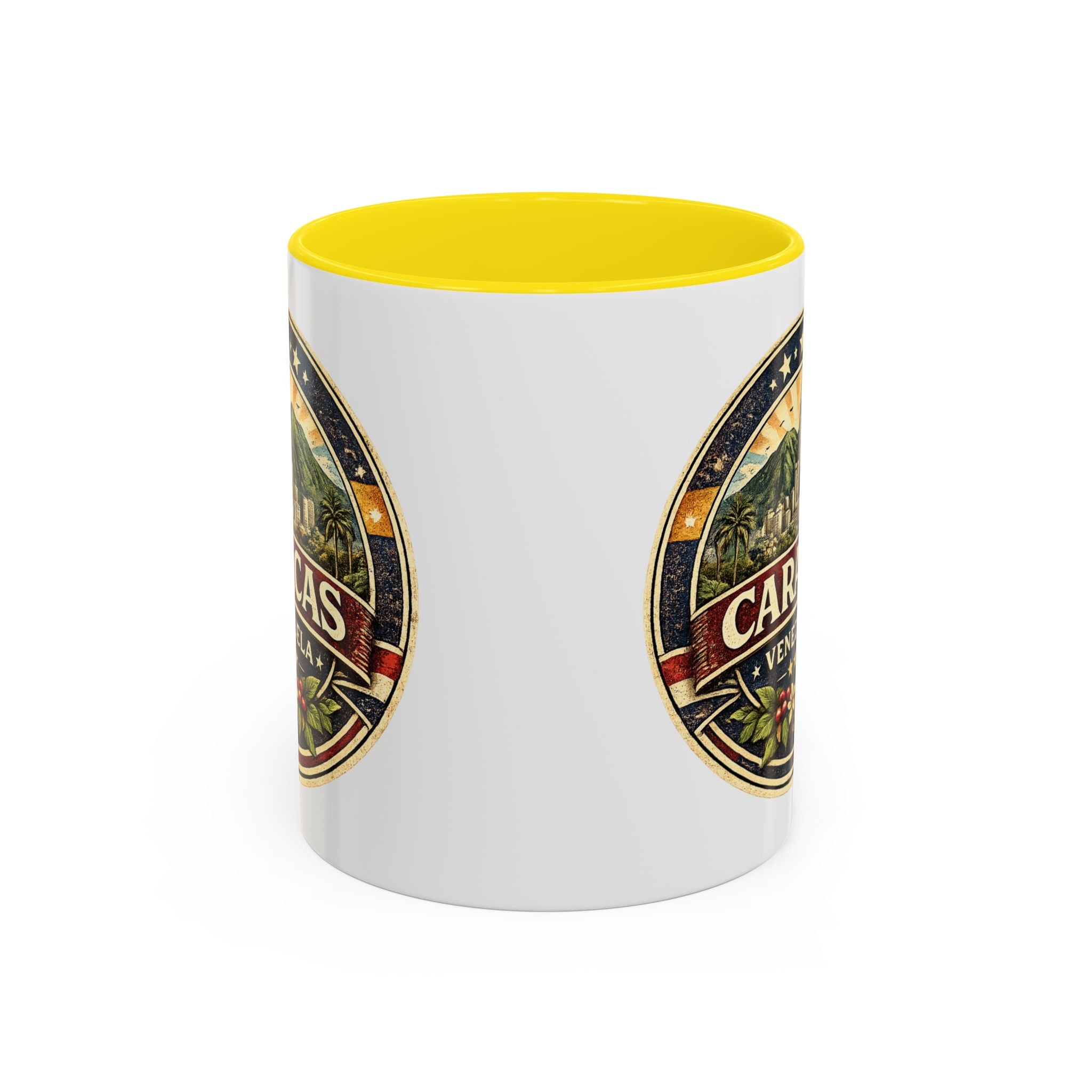 Caracas Venezuela Vintage Travel Accent Coffee Mug