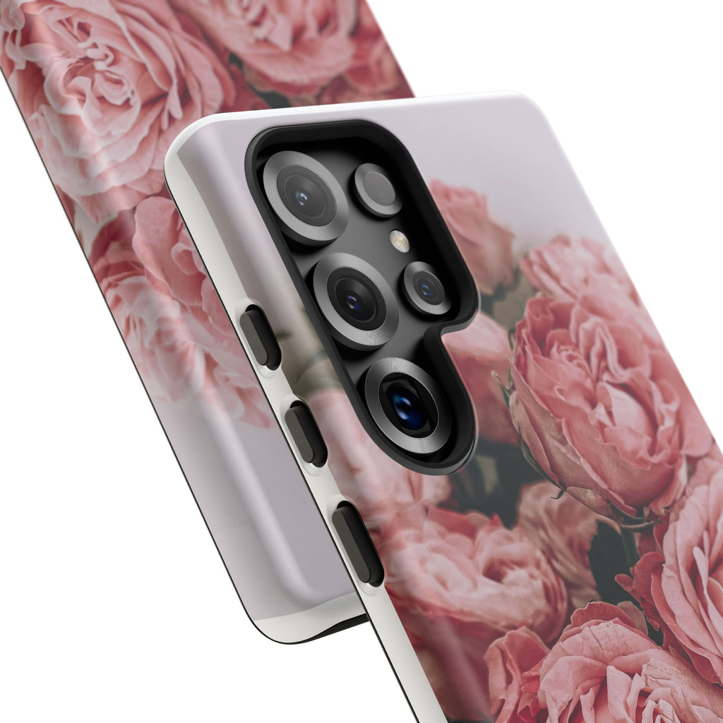 Tough Case — Pink Peonies Floral Phone Case
