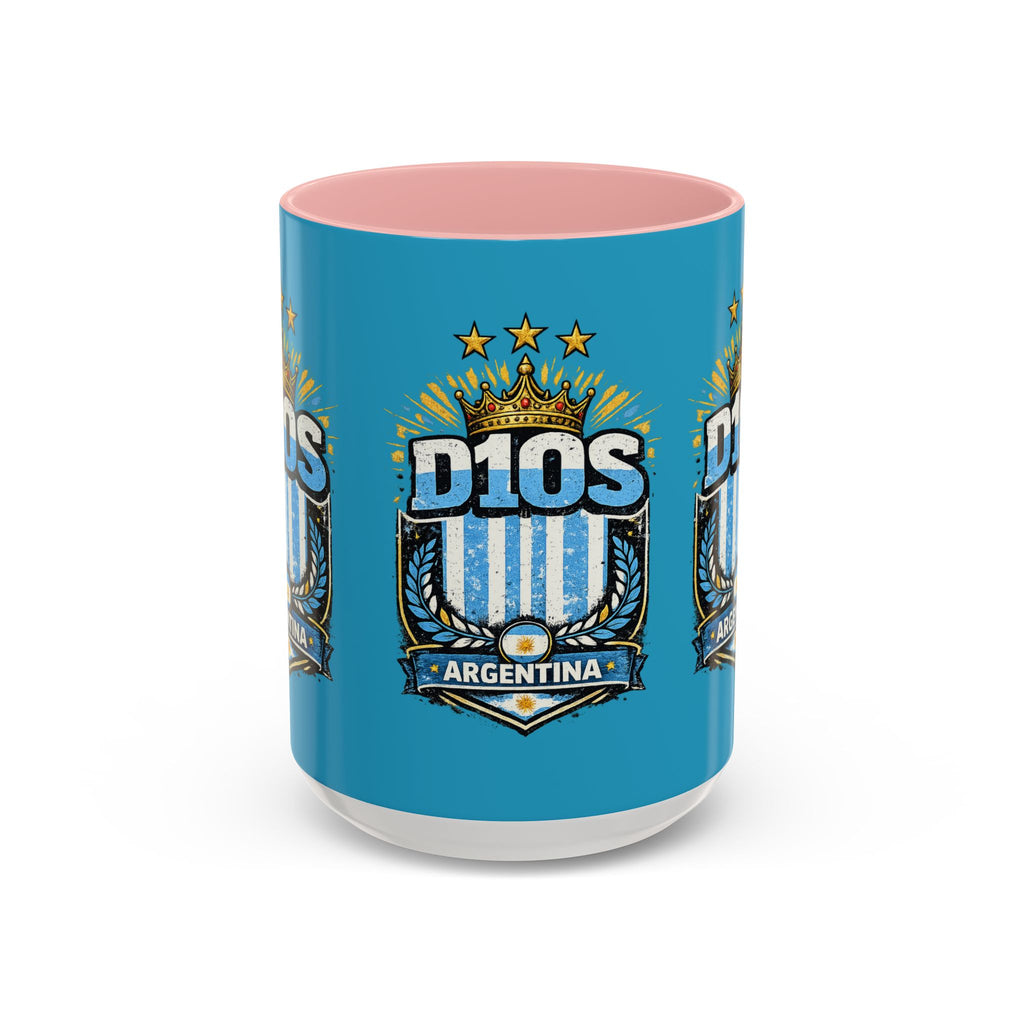 Coffee Mug — Bright Blue Accent Ceramic Mug (11/15oz)