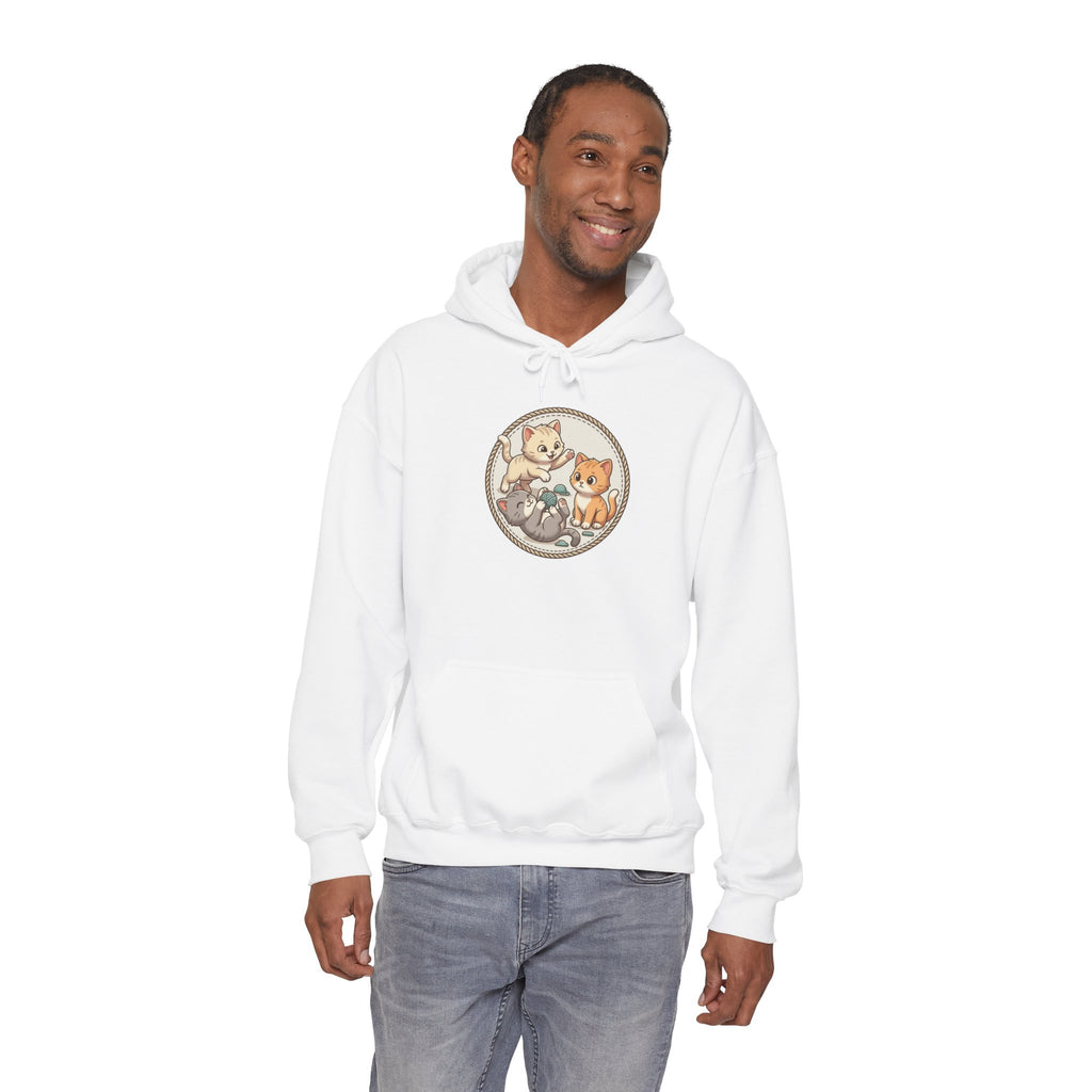Cute Kittens Hoodie — Adorable Cat Trio