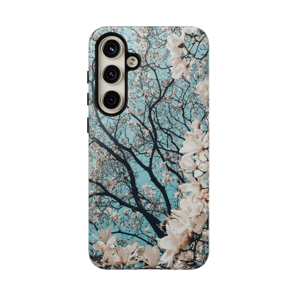 Blossom Tree Tough Phone Case — Floral Spring Protective Cover
