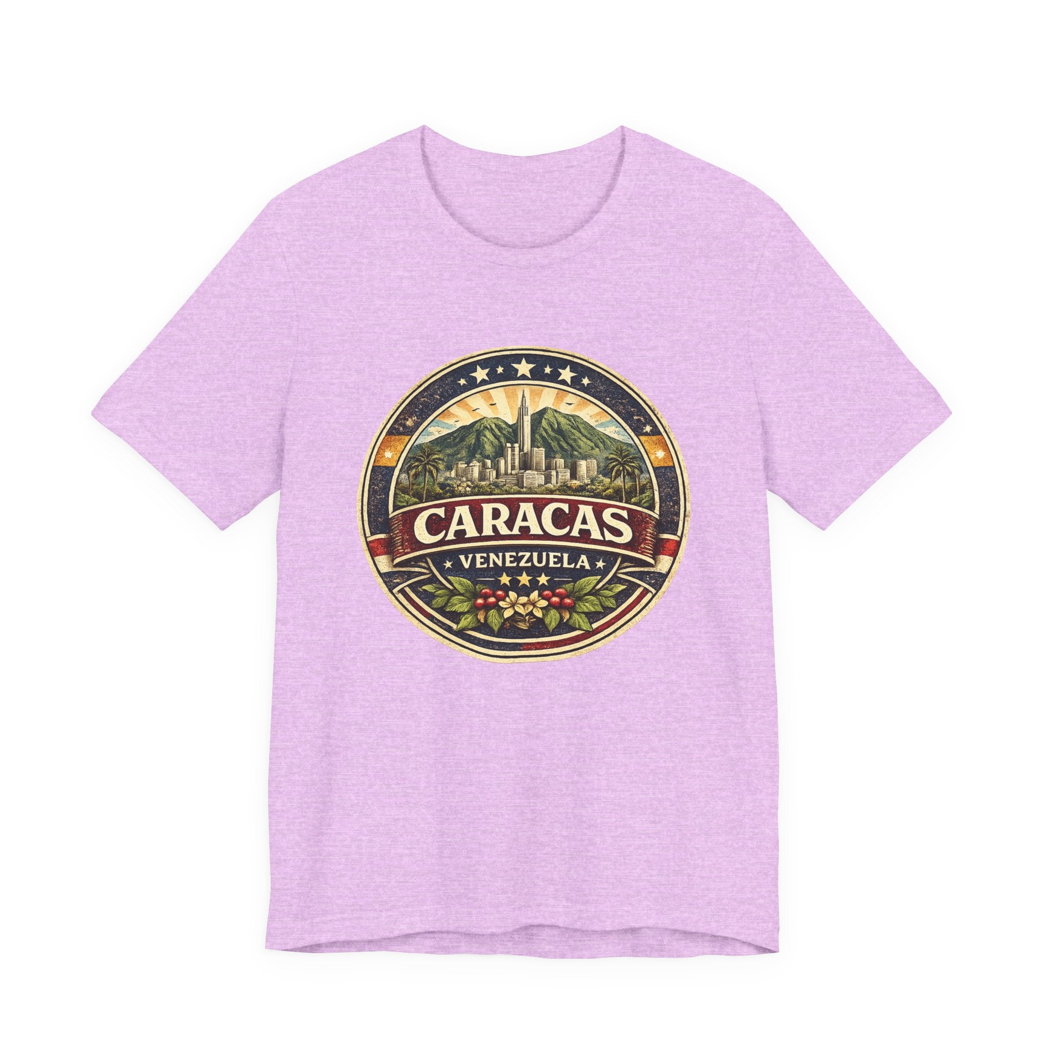 Caracas Venezuela Vintage Travel Tee — Retro City Badge T-Shirt