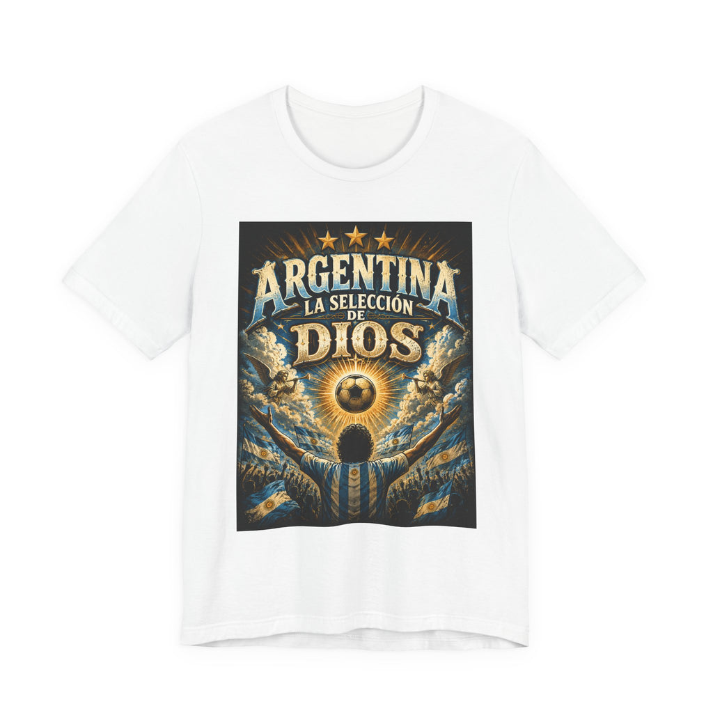 Argentina La Selección de Dios T-Shirt — Soccer Fan Tee