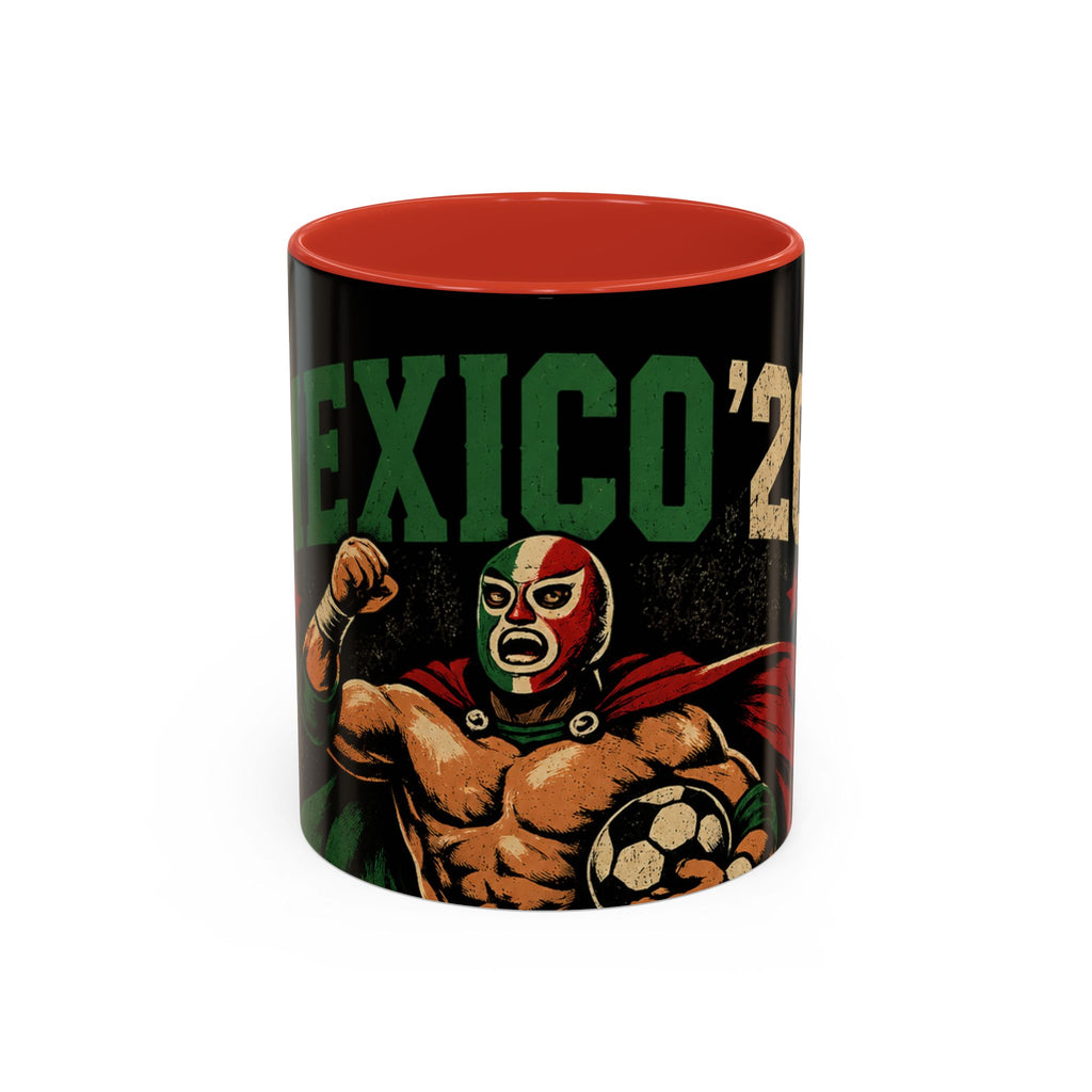 Mexico ’26 Luchador Soccer Coffee Mug