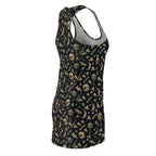 Racerback Dress — Vintage Moon & Stars All-Over Print