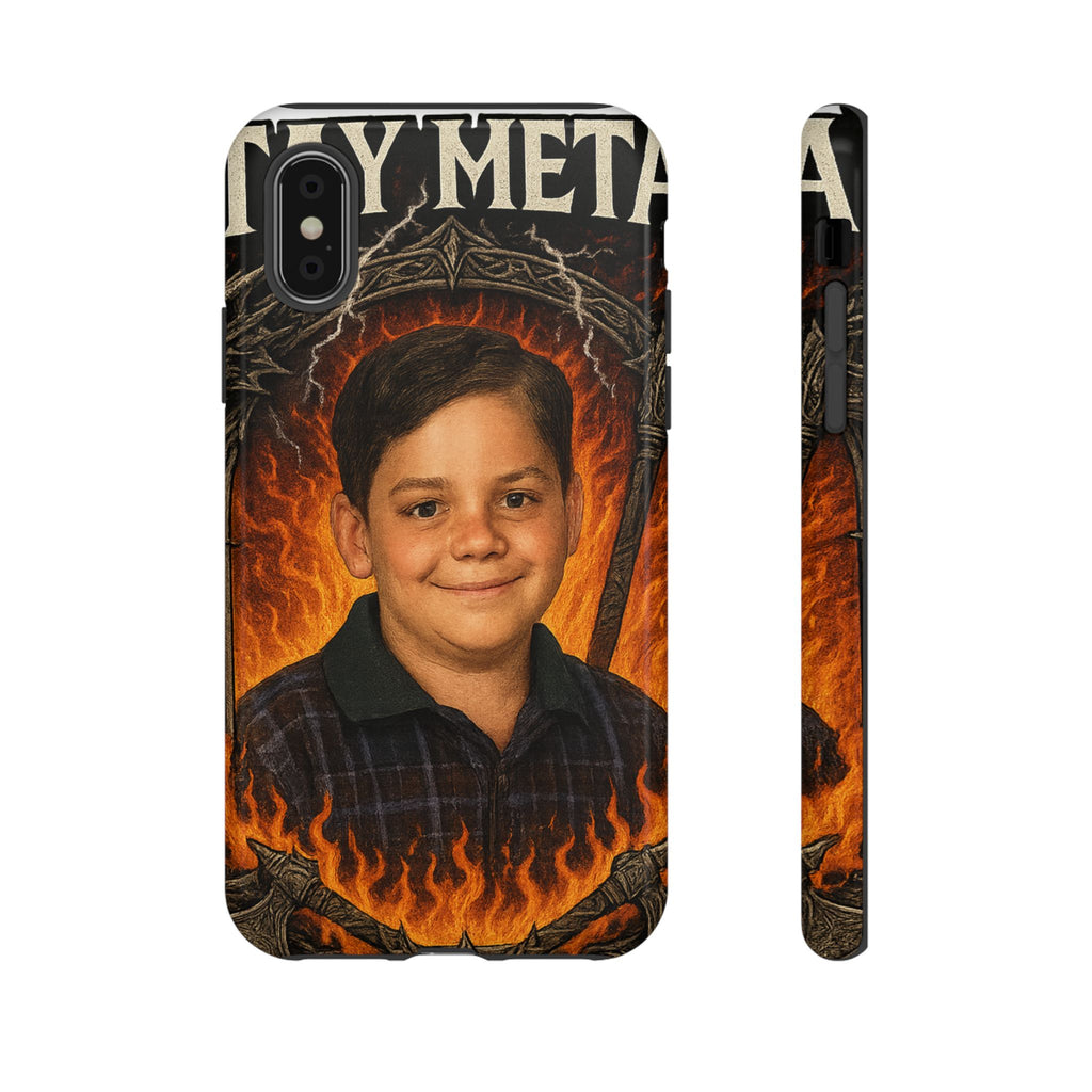 Metalhead Phone Case, Tough Cases for Music Lovers, Personalize with Unique Art, Gift for Metal Fans, Rock Lover's Accessory