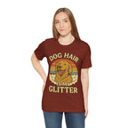 "Dog Hair Is My Glitter" – Golden Shedding Tee