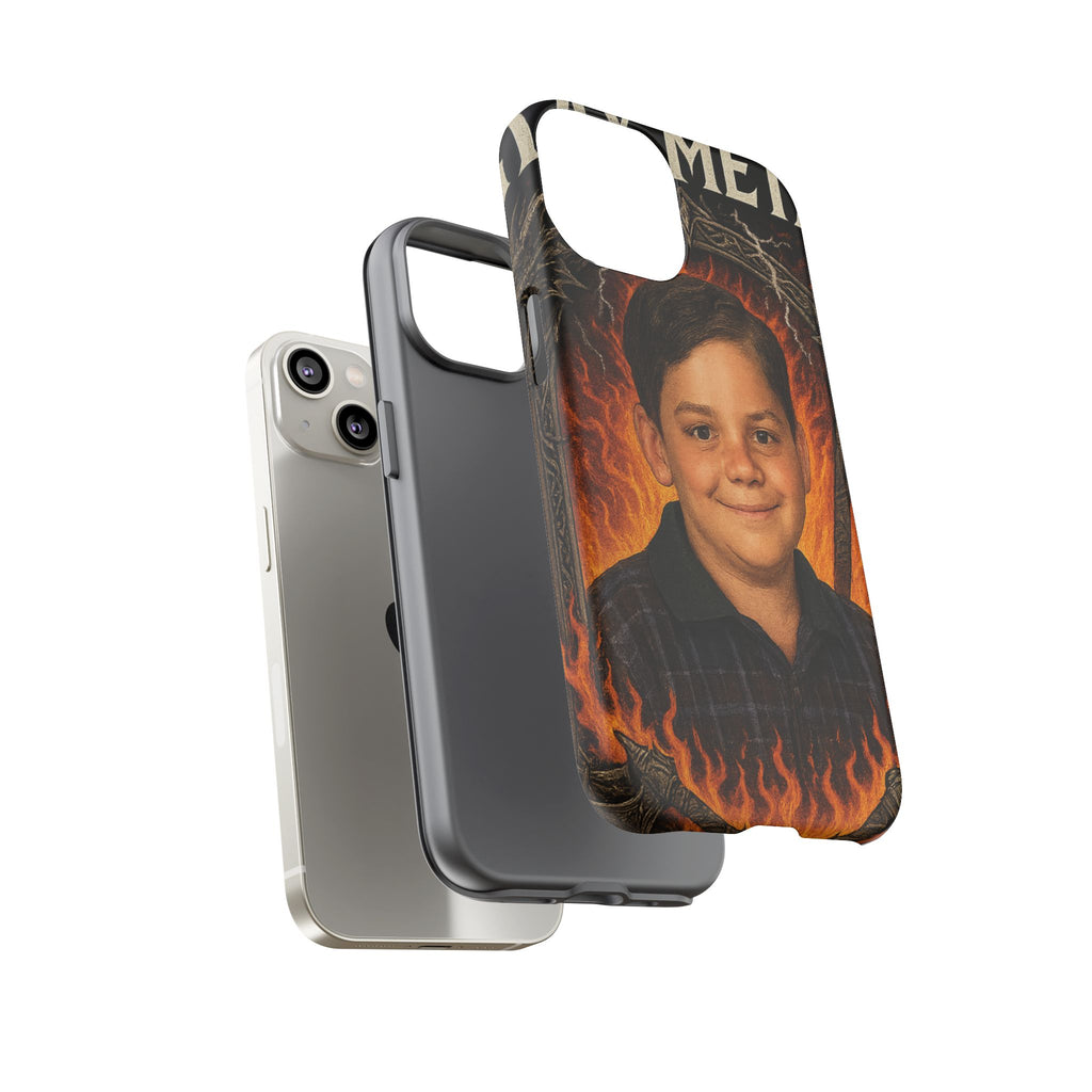 Metalhead Phone Case, Tough Cases for Music Lovers, Personalize with Unique Art, Gift for Metal Fans, Rock Lover's Accessory