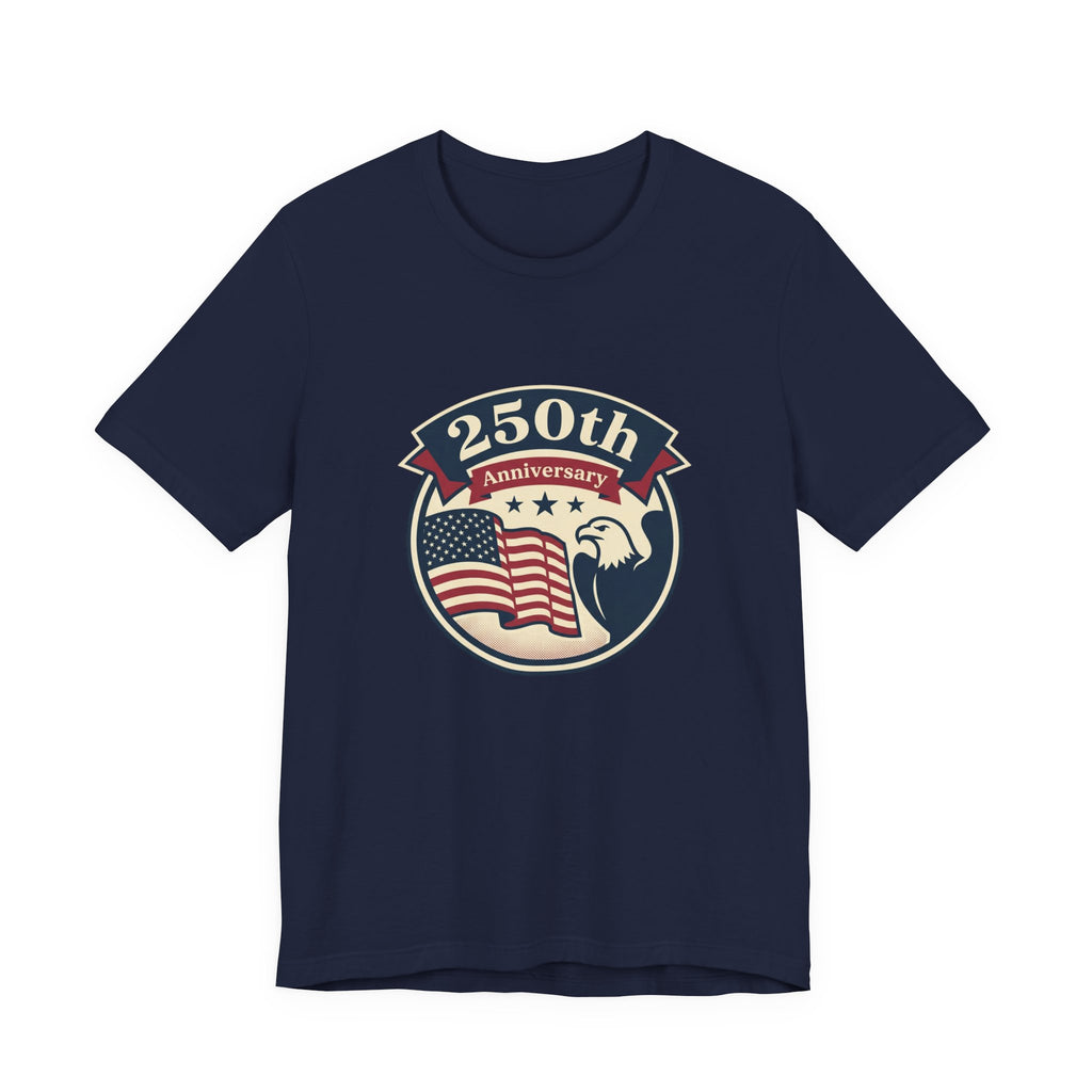 250th Anniversary Eagle & American Flag T-Shirt