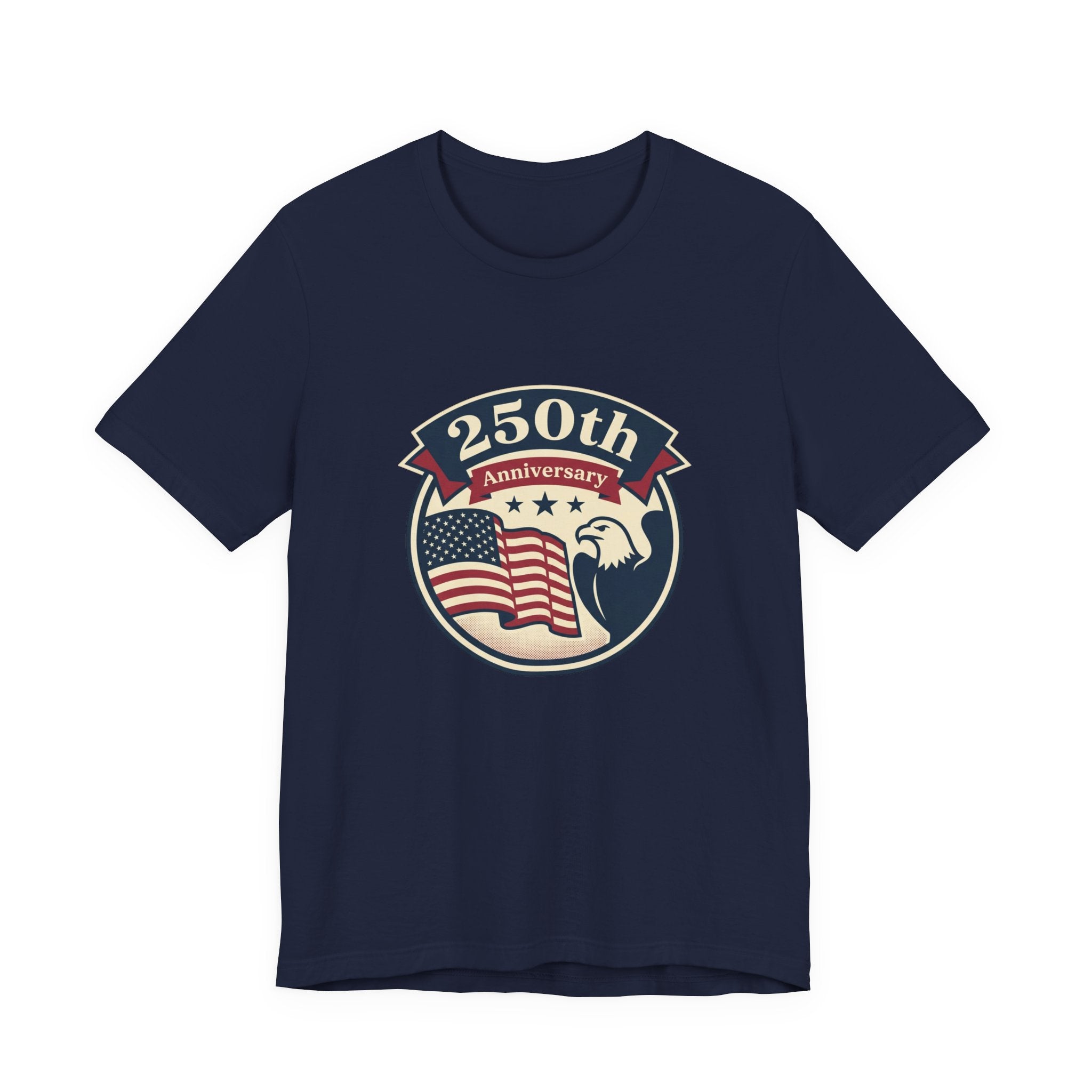 250th Anniversary Eagle & American Flag T-Shirt