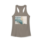 Women's Ideal Racerback Tank - Summer Boat Ocean Live