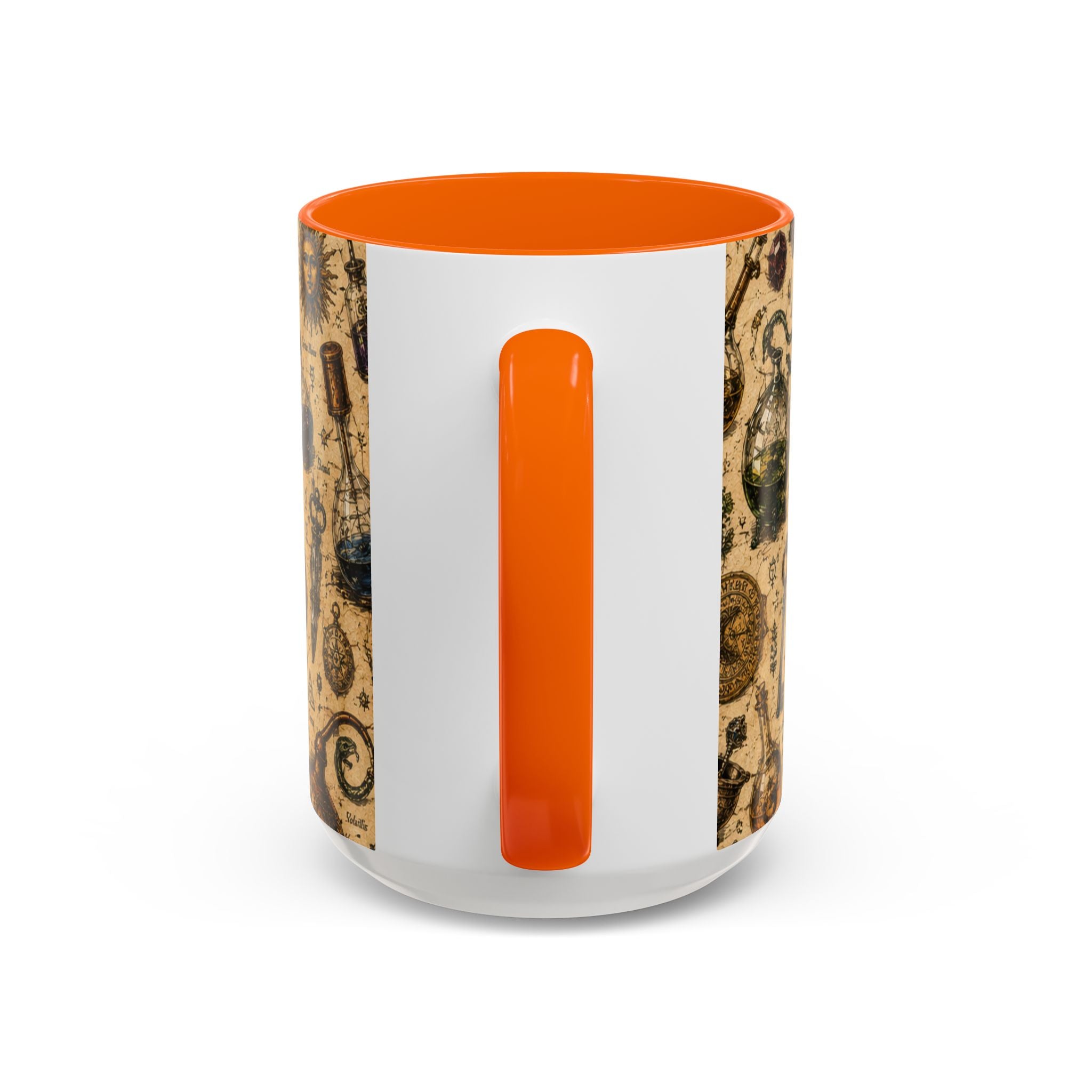 The Alchemist's Cabinet Coffee Mug — Vintage Apothecary Accent Mug (11/15 oz)