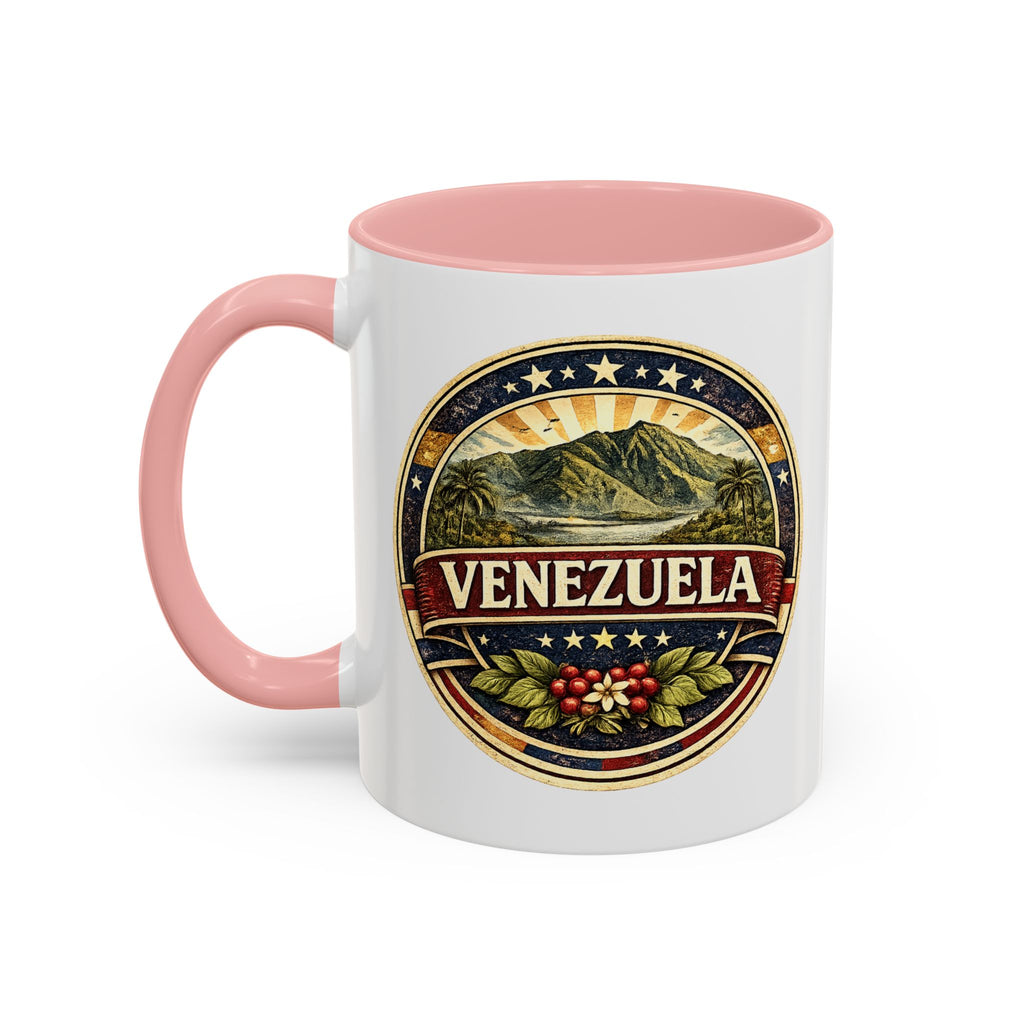 Venezuela Vintage Travel Accent Coffee Mug (11/15 oz)