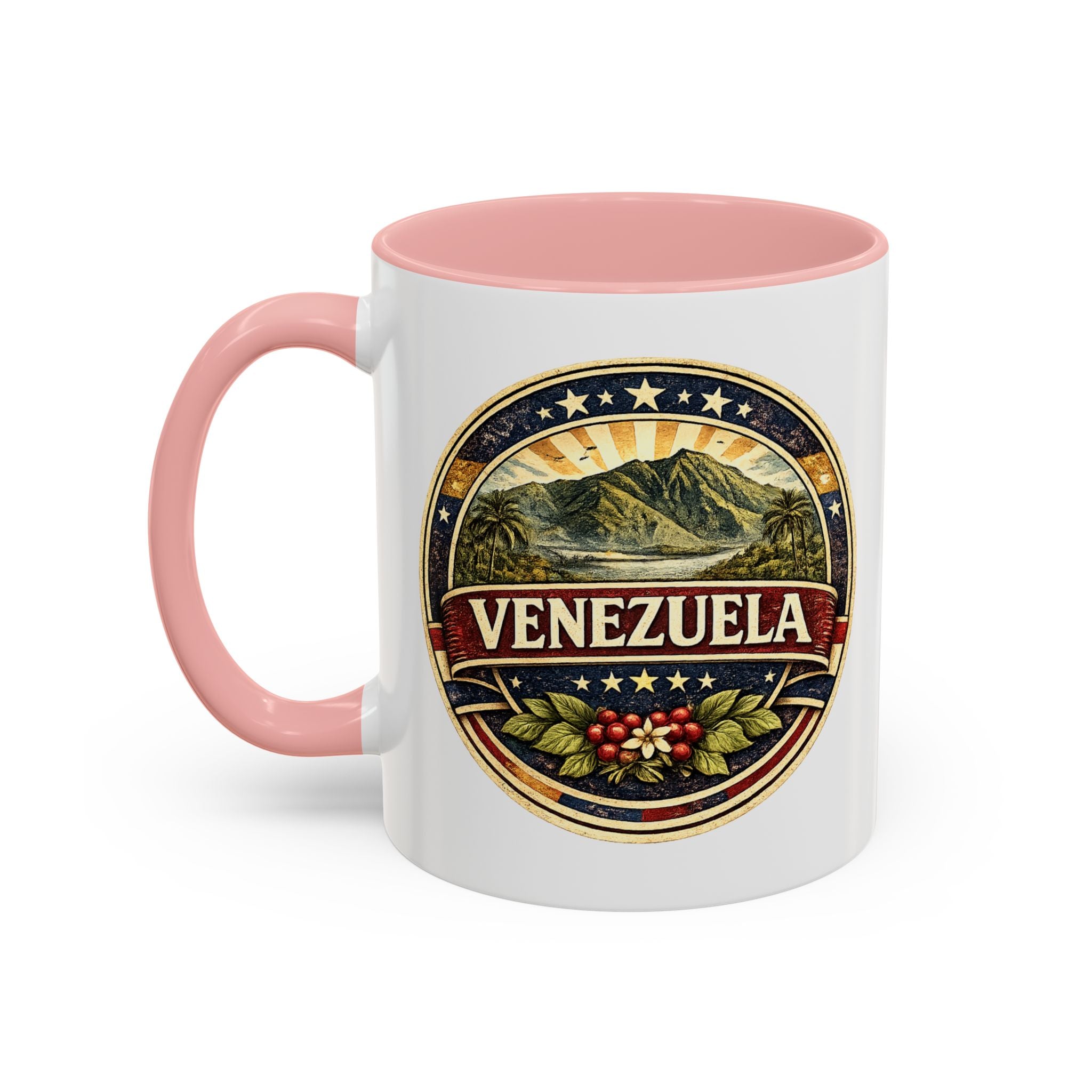 Venezuela Vintage Travel Accent Coffee Mug (11/15 oz)