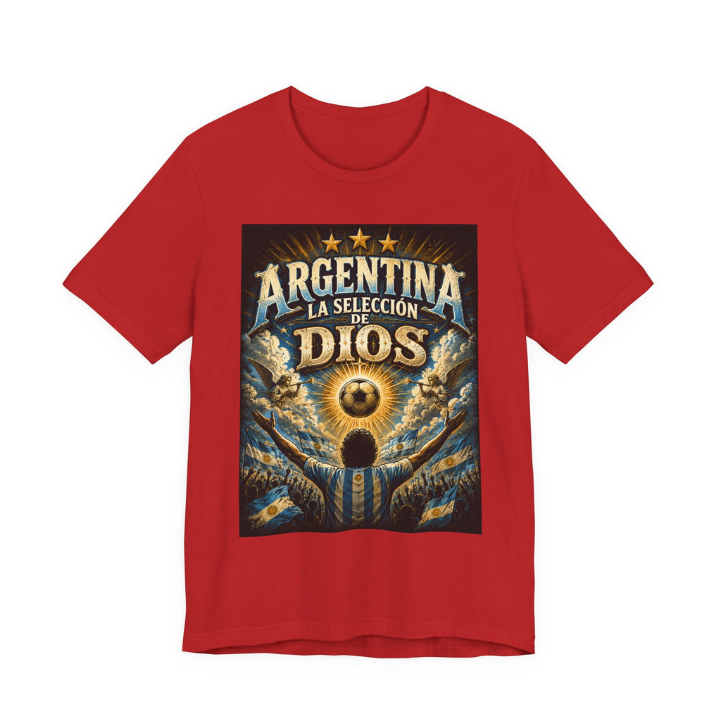 Argentina La Selección de Dios T-Shirt — Soccer Fan Tee