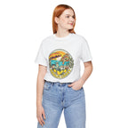 Amalfi Coast Vintage Travel Tee — Scenic Lemon & Vespa Graphic