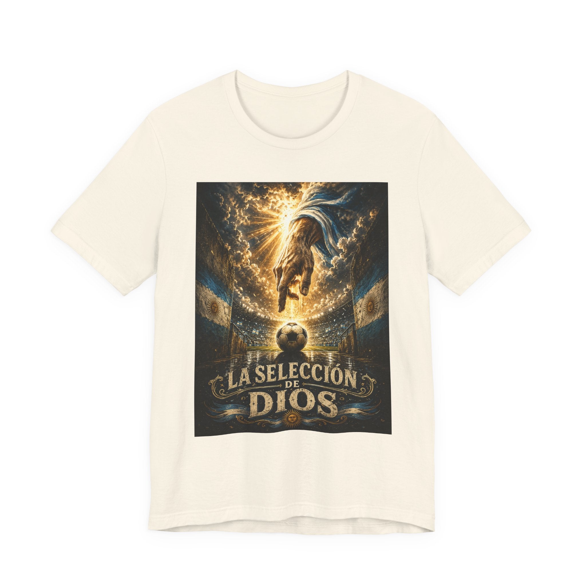Soccer Faith T-Shirt — "La Selección de Dios" Graphic Tee