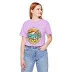 Amalfi Coast Vintage Travel Tee — Scenic Lemon & Vespa Graphic