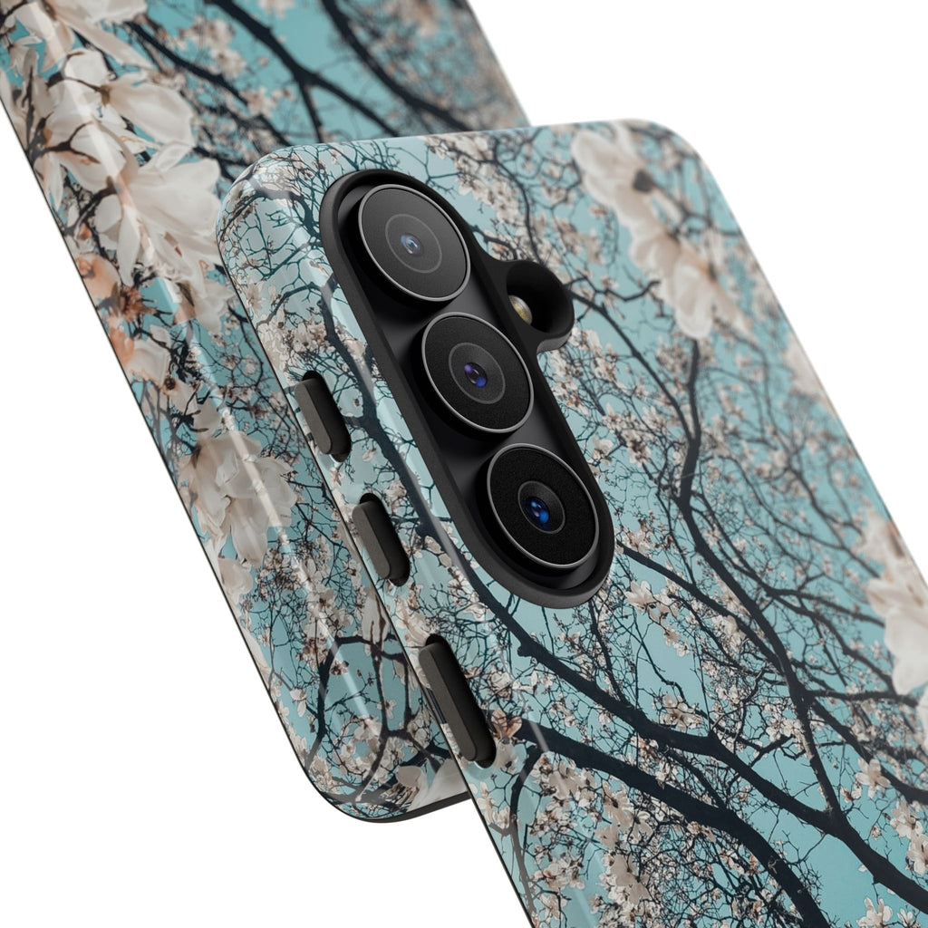 Blossom Tree Tough Phone Case — Floral Spring Protective Cover