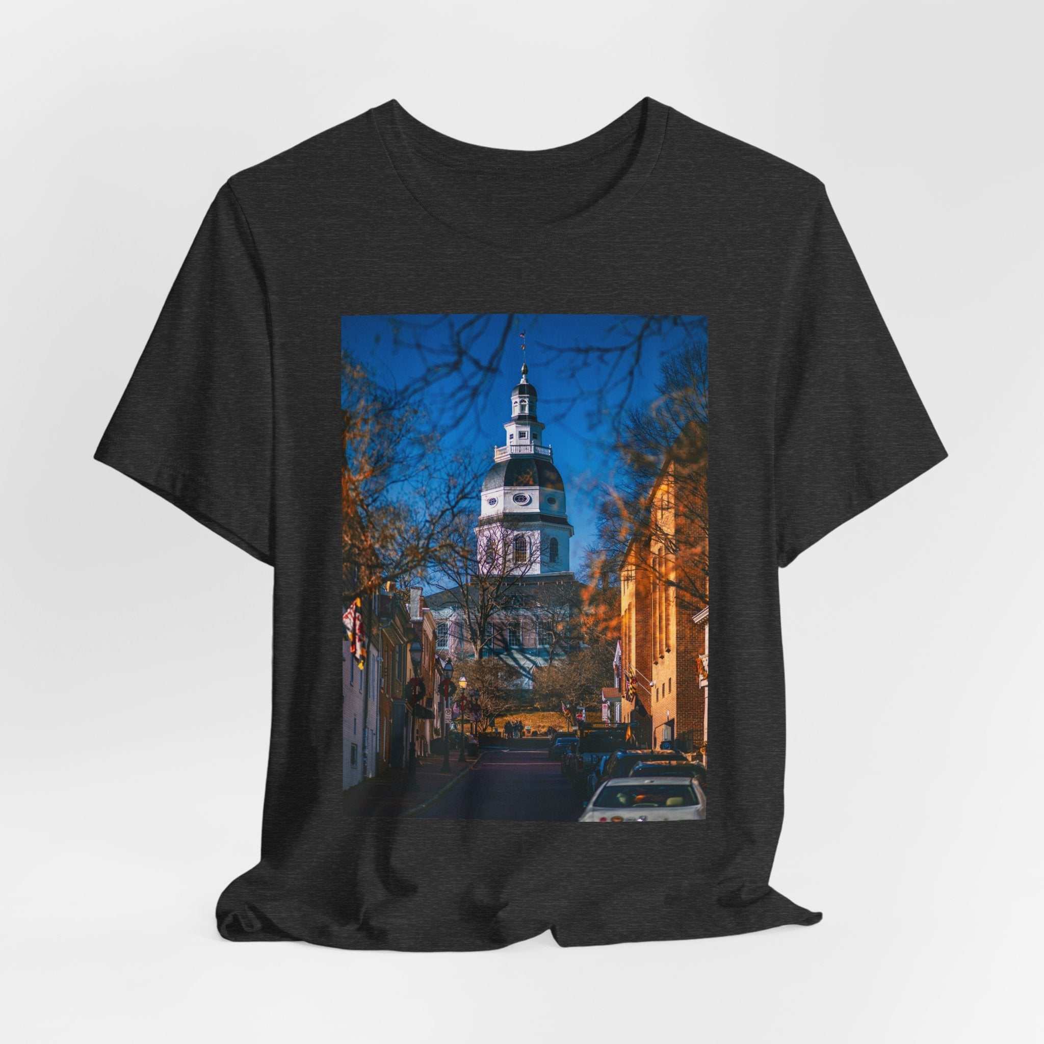 Maryland State House Street Photo Tee