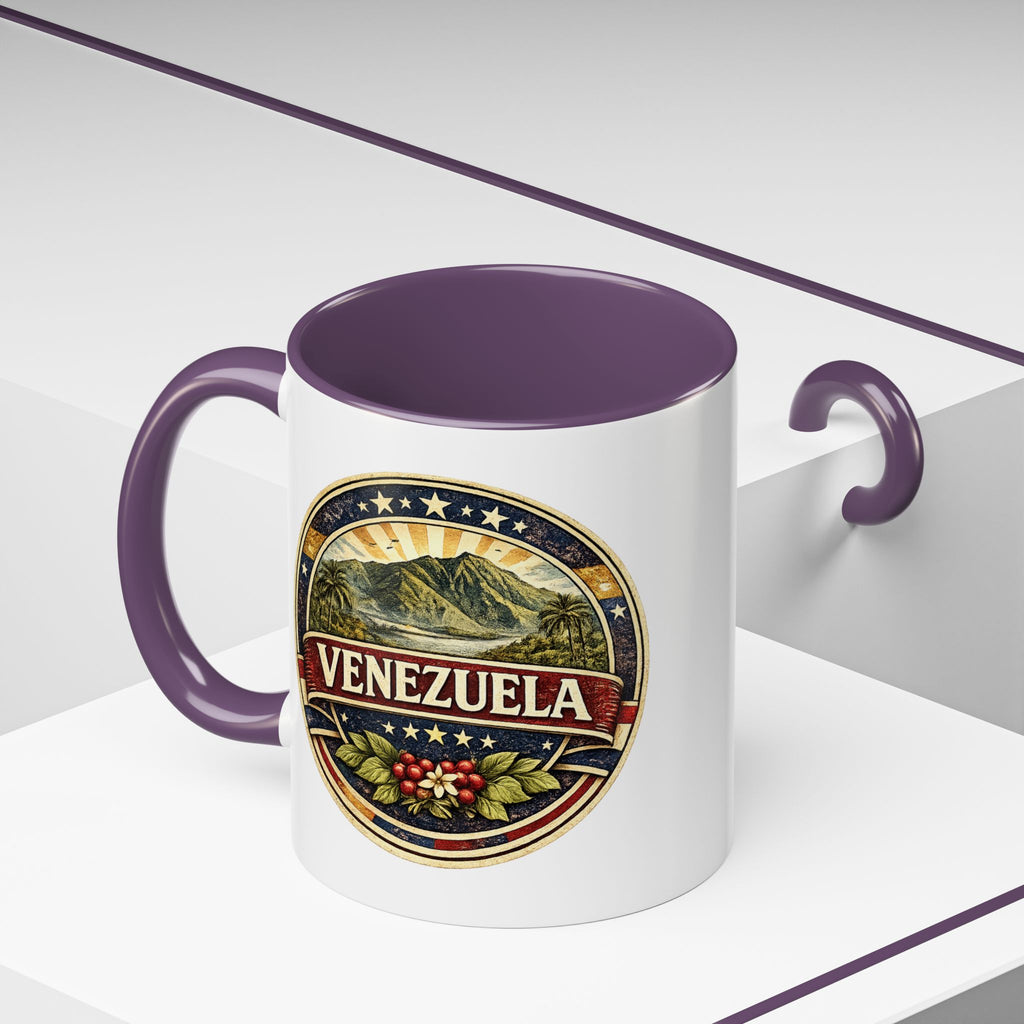 Venezuela Vintage Travel Accent Coffee Mug (11/15 oz)