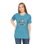 Miami Beach Vintage Logo Tee — Miami Skyline Sunset T‑Shirt