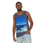 Ocean View Photo Tank Top — Coastal Beach Vibes Summer Tee