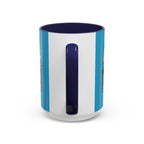 Coffee Mug — Bright Blue Accent Ceramic Mug (11/15oz)