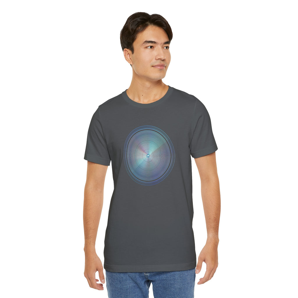Hypnotic Holo Spiral T‑Shirt