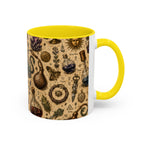 The Alchemist's Cabinet Coffee Mug — Vintage Apothecary Accent Mug (11/15 oz)