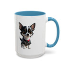 Chihuahua Dog Accent Coffee Mug – Cute Tiny Pup 11/15oz