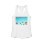 Women's Ideal Racerback Tank - Summer Palms