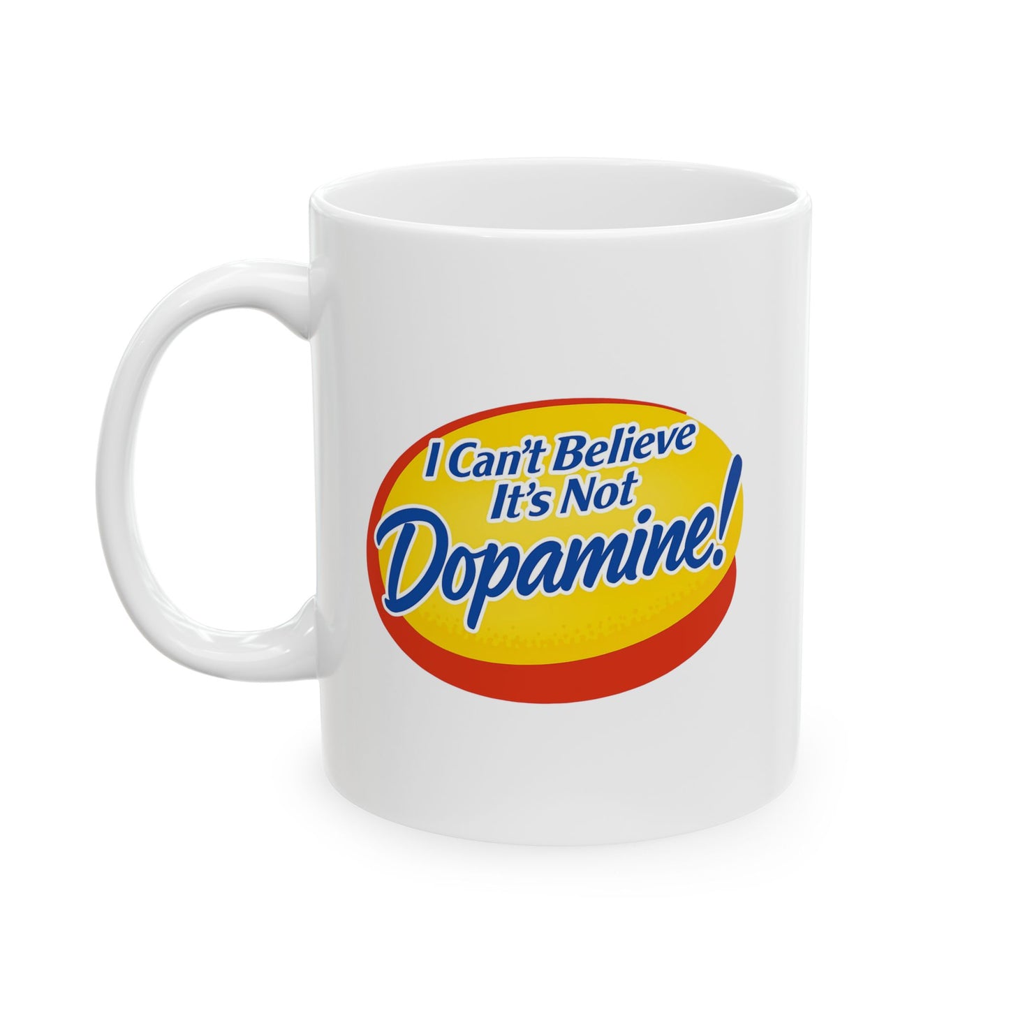 Believe Not! Ceramic Coffee Mug - Fun & Quirky Gift for Coffee Lovers
