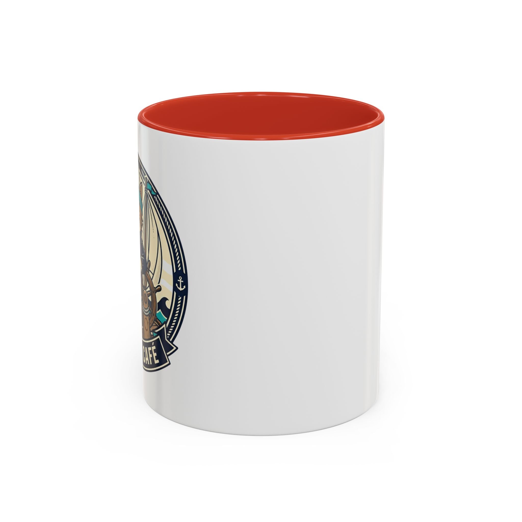Nautical Sailboat Coffee Mug – Vintage Ocean Adventure Accent Mug