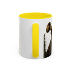 Day of the Dead Soccer Skull Accent Mug — 11/15oz