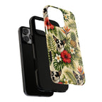 Tropical chihuahua Phone Case — Floral Pineapple Protective Tough Case