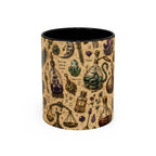 The Alchemist's Cabinet Coffee Mug — Vintage Apothecary Accent Mug (11/15 oz)