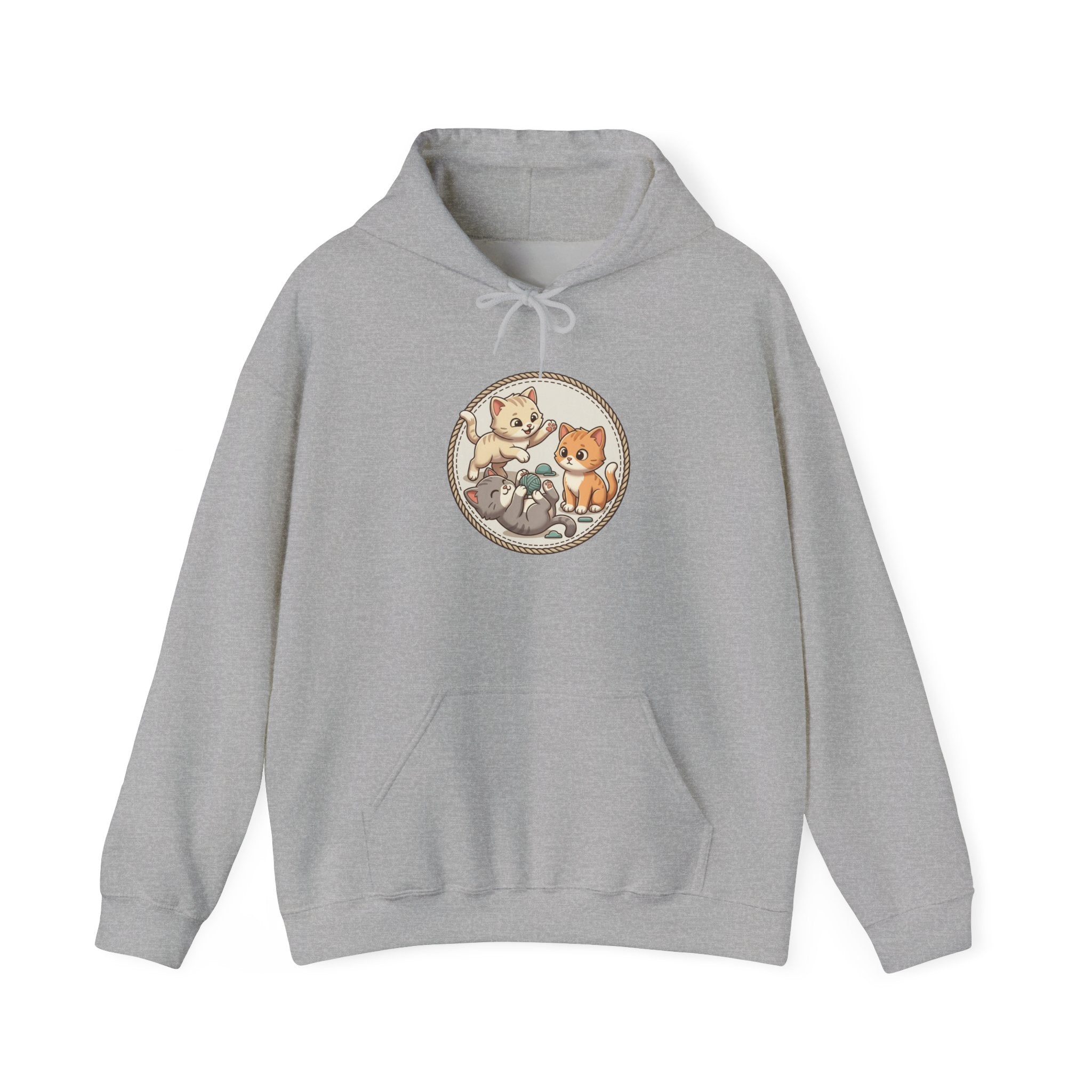 Cute Kittens Hoodie — Adorable Cat Trio