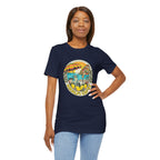 Amalfi Coast Vintage Travel Tee — Scenic Lemon & Vespa Graphic