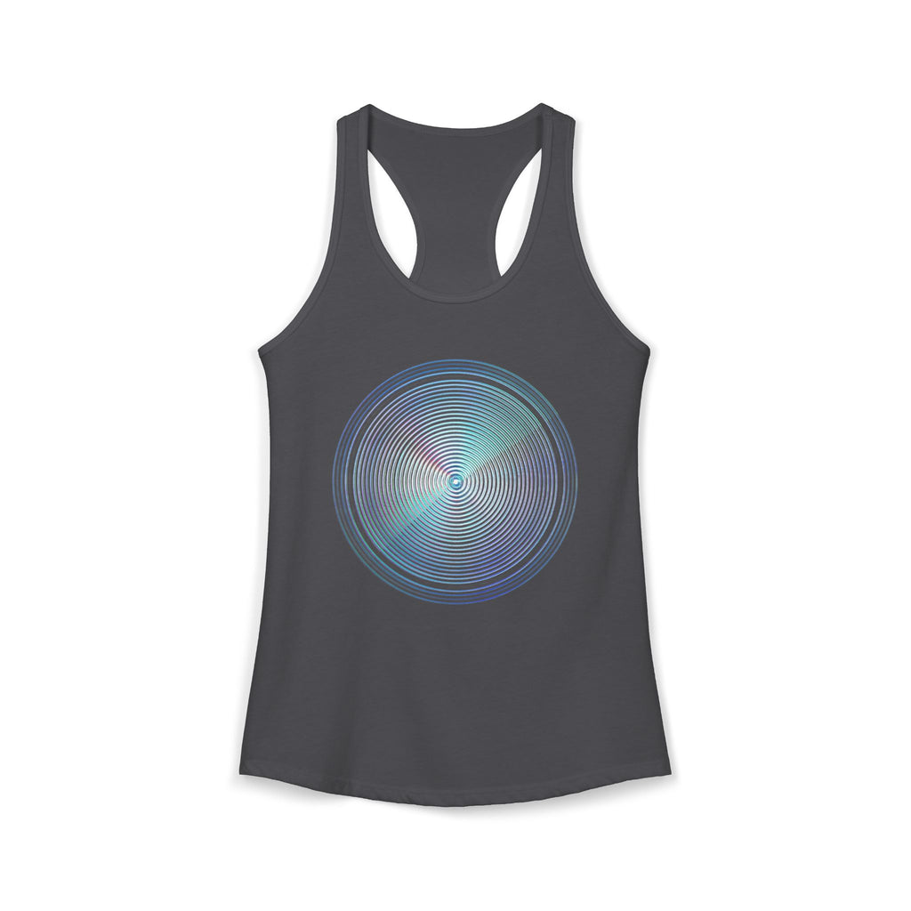 Women's Ideal Racerback Tank - Circle