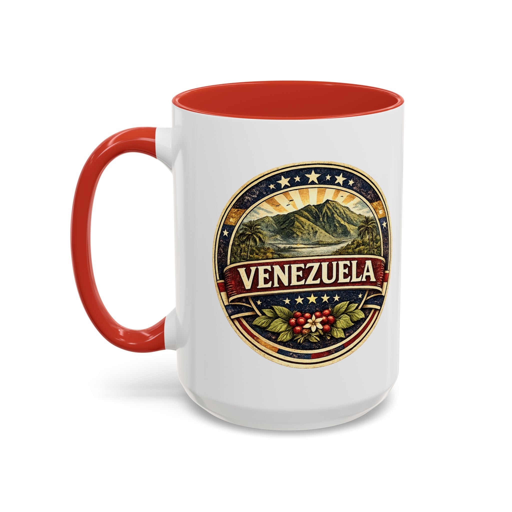 Venezuela Vintage Travel Accent Coffee Mug (11/15 oz)
