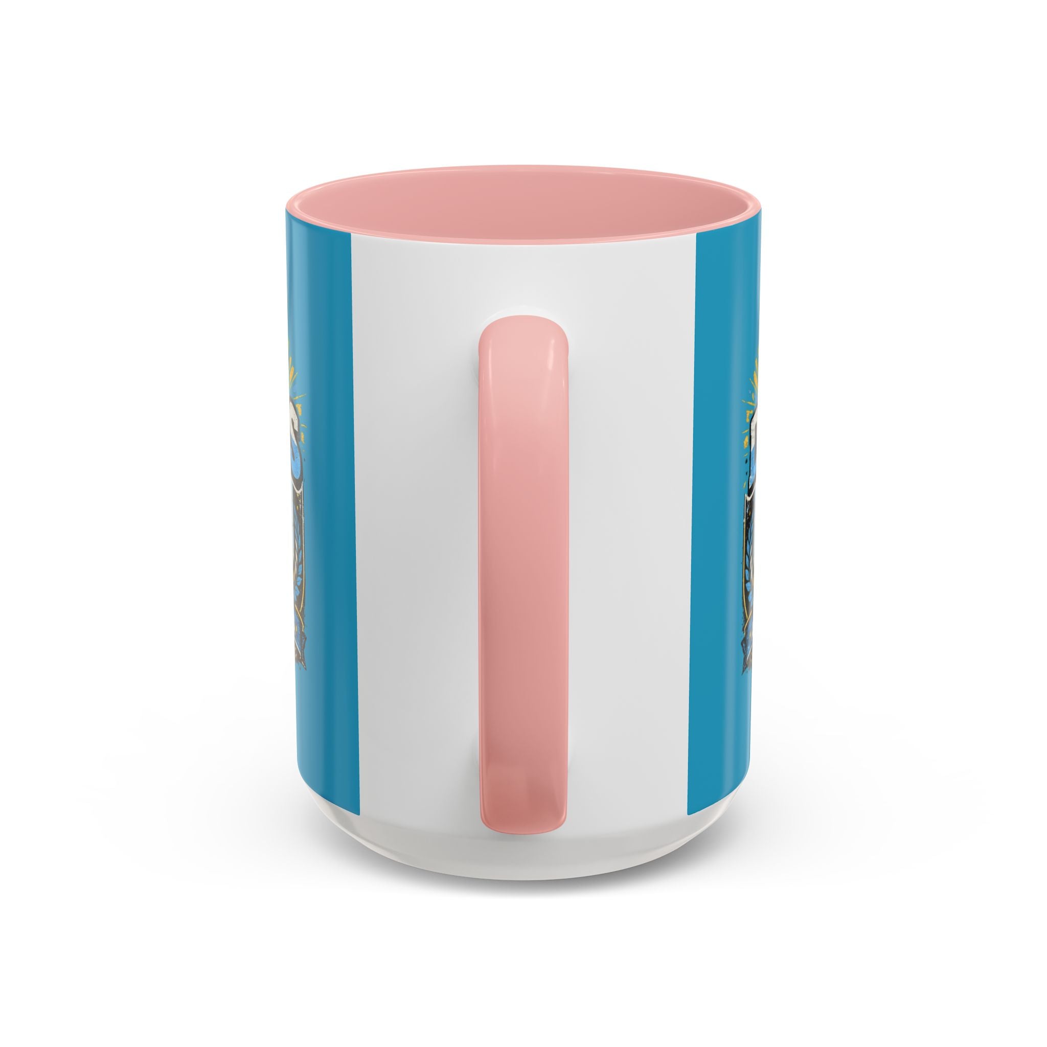 Coffee Mug — Bright Blue Accent Ceramic Mug (11/15oz)
