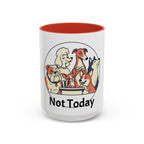 Accent Mug — 'Not Today' Dog Pack Coffee Mug (11/15oz)