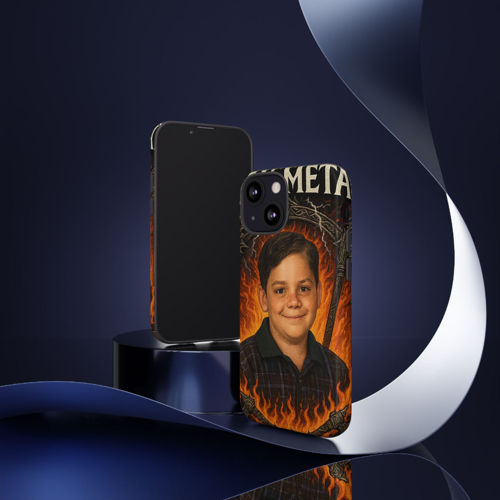 Metalhead Phone Case, Tough Cases for Music Lovers, Personalize with Unique Art, Gift for Metal Fans, Rock Lover's Accessory