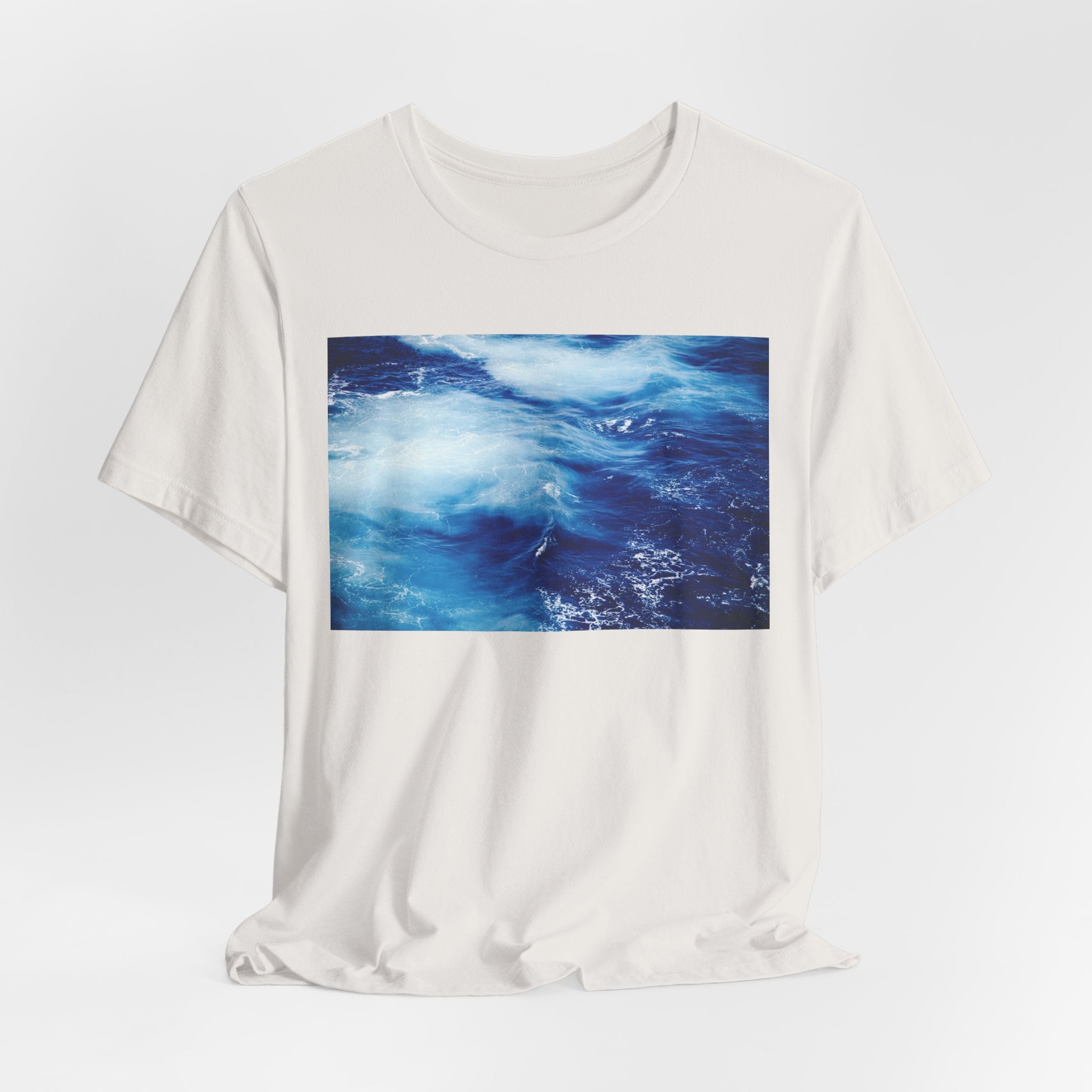 Ocean Waves  Tee — Blue Water Photography T-Shirt