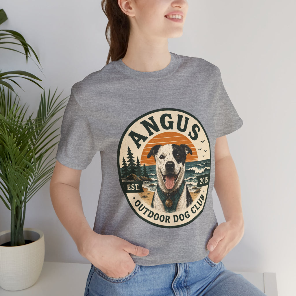 Angus Dog Photo Collage T-Shirt